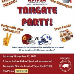 USC APIFSA Tailgate Party