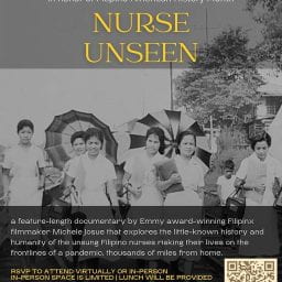 Nurse Unseen – A special screening in honor of Filipino American Heritage